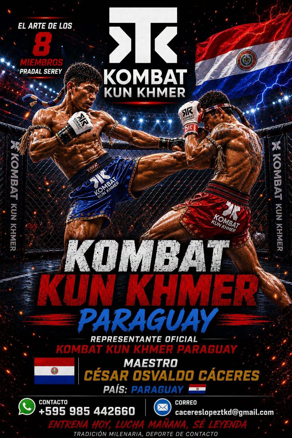 Kombat Kun Khmer Paraguay — César Osvaldo Cáceres